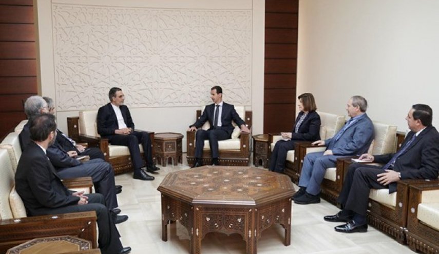 سفر جابری‌انصاری به دمشق و دیدار با بشار اسد
