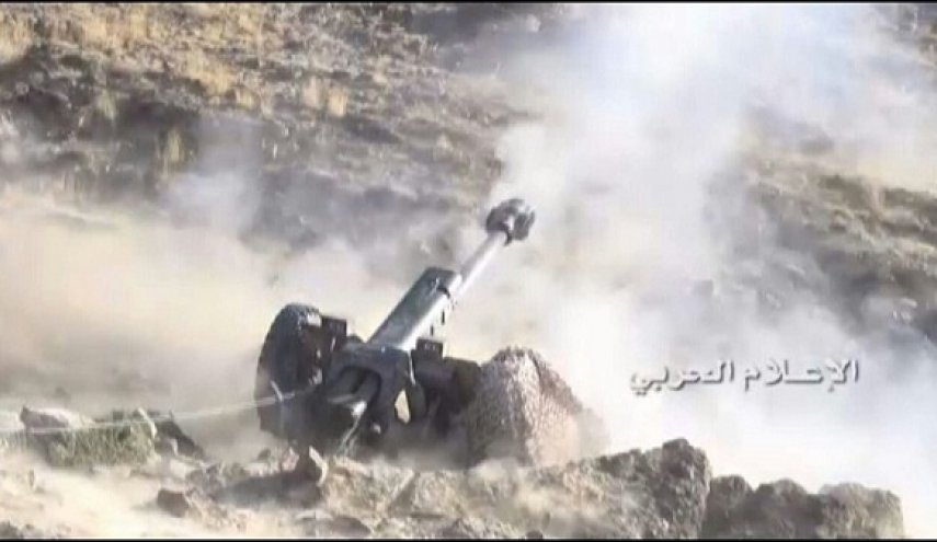 بـ 1451 عملية...المدفعية اليمنية تسحق العدوان  