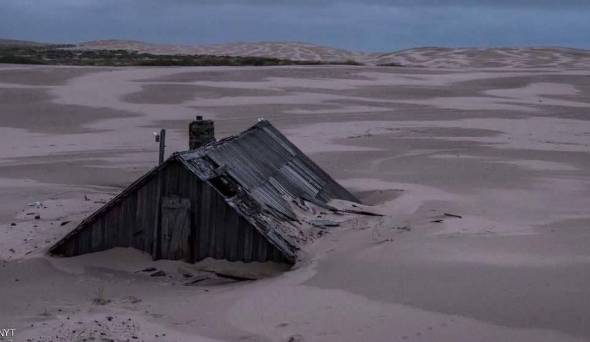  الرمال تبتلع قرية روسية قرب القطب الشمالي