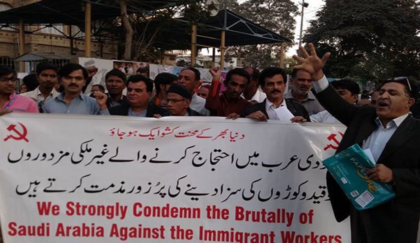 اوضاع وخیم کارگران پاکستانی در عربستان؛ خون به جای دستمزد

