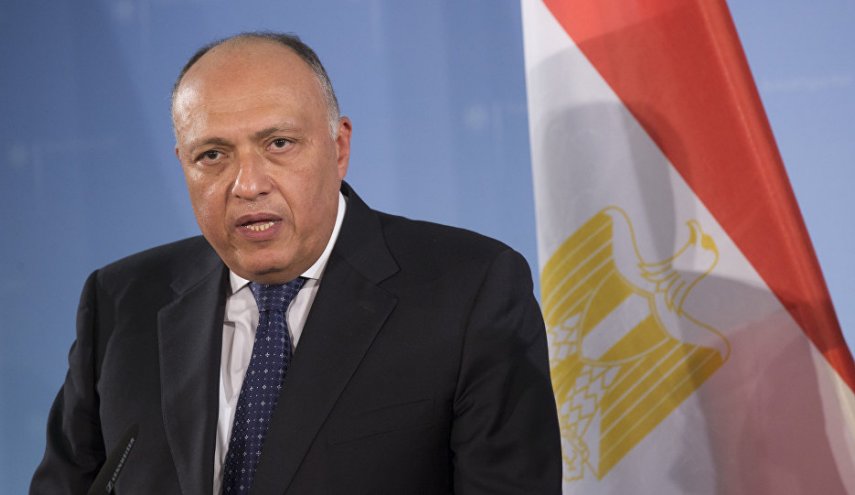 وزير الخارجية المصري يبحث مفاوضات سد النهضة مع نظيره الإثيوبي