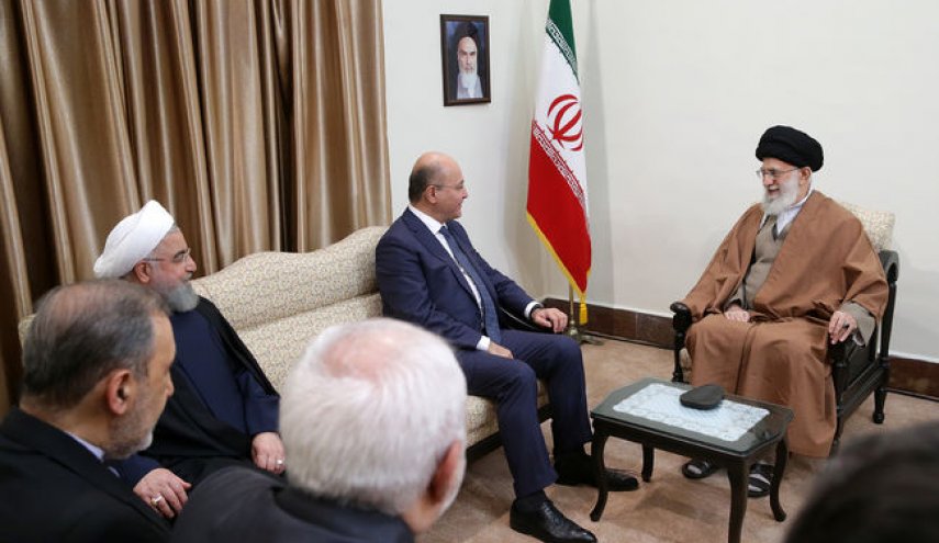 رئیس‌جمهور عراق با رهبر معظم انقلاب دیدار کرد
