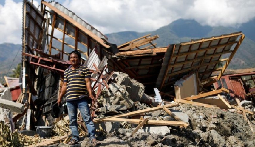 زلزله در غرب اندونزی 7 کشته برجای گذاشت