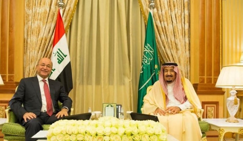 در دیدار رئیس‌جمهور عراق و شاه عربستان چه گذشت؟
