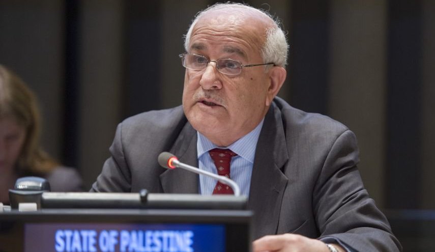 رياض منصور: همه کشورها از حقوق مردم فلسطین حمايت کنند
