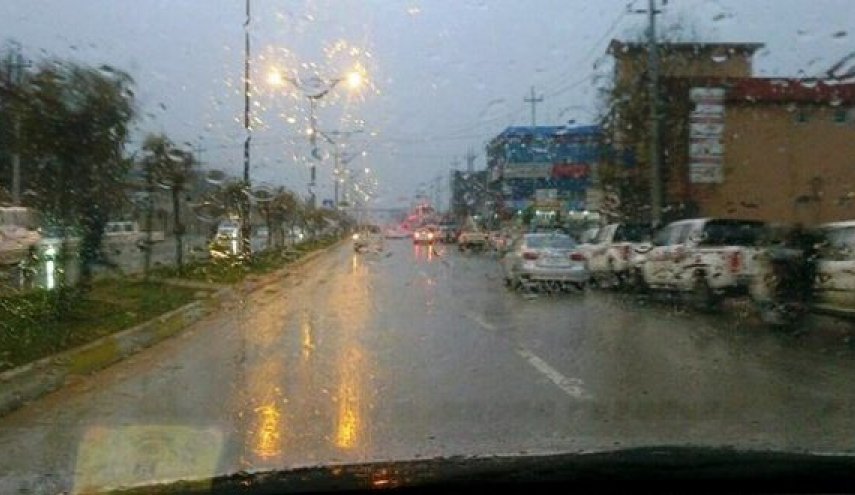 الأمطار في طريقها الى العراق!