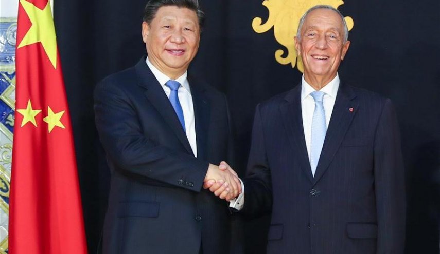 چین و پرتغال بر توسعه همکاری های دو جانبه تاکید کردند