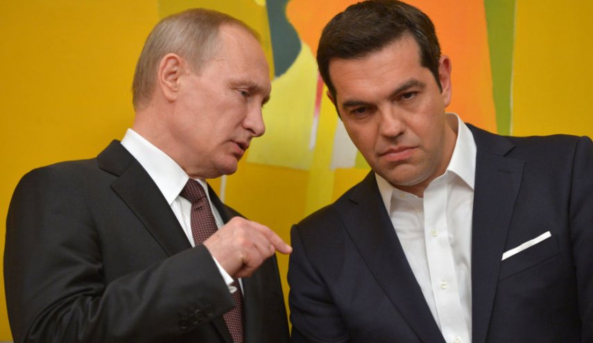رئيس الوزراء اليوناني يجري محادثات مع بوتين 