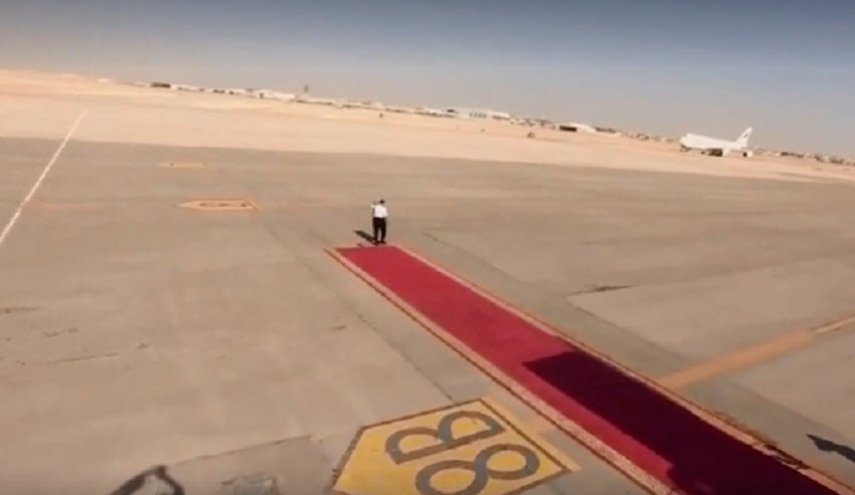 طائرة الوفد القطري غابت عن الأعين في الرياض