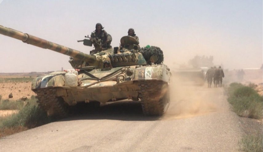 الجيش السوري يحبط محاولات تسلل إرهابيين من محيط قرية الصخر 
