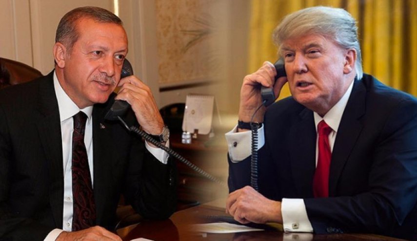 أردوغان وترامب يبحثان التطورات الأخيرة في سوريا