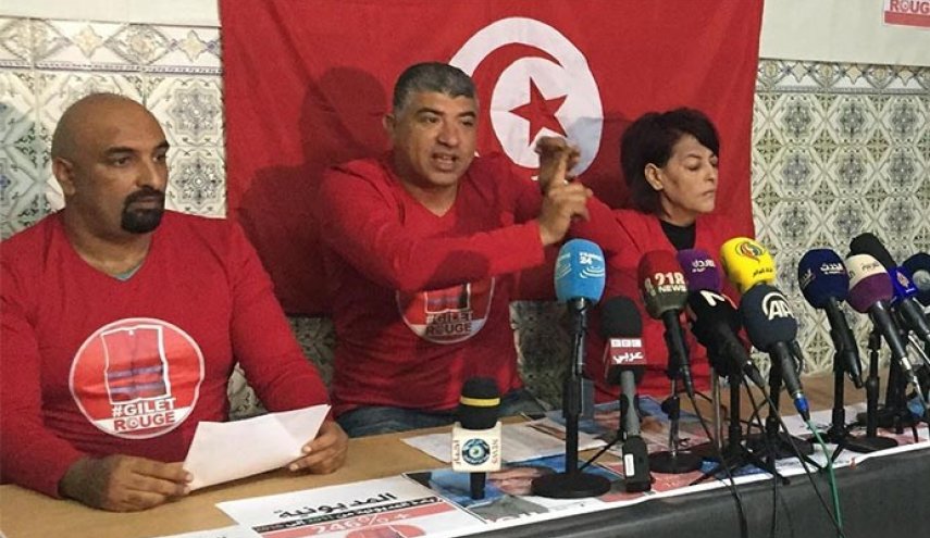 'السترات الحمراء'' تنطلق في تونس