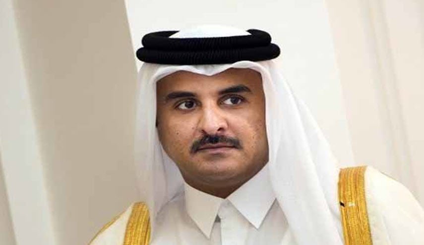 أمير قطر يبعث برسالة إلى أمير الكويت