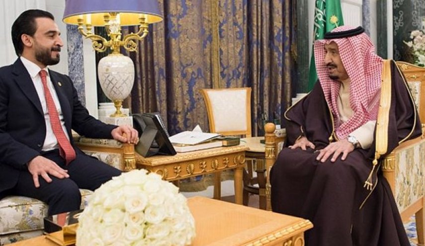 دیدار رئیس پارلمان عراق با شاه و دیگر مقامات عربستان سعودی
