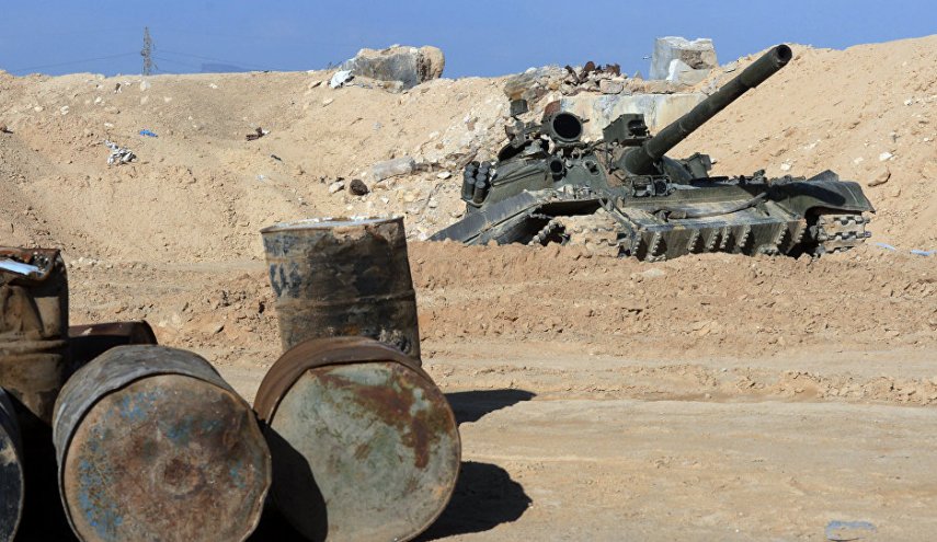 فروش یک تانک به ارزش 120 هزار دلار در بازار سیاه سوریه