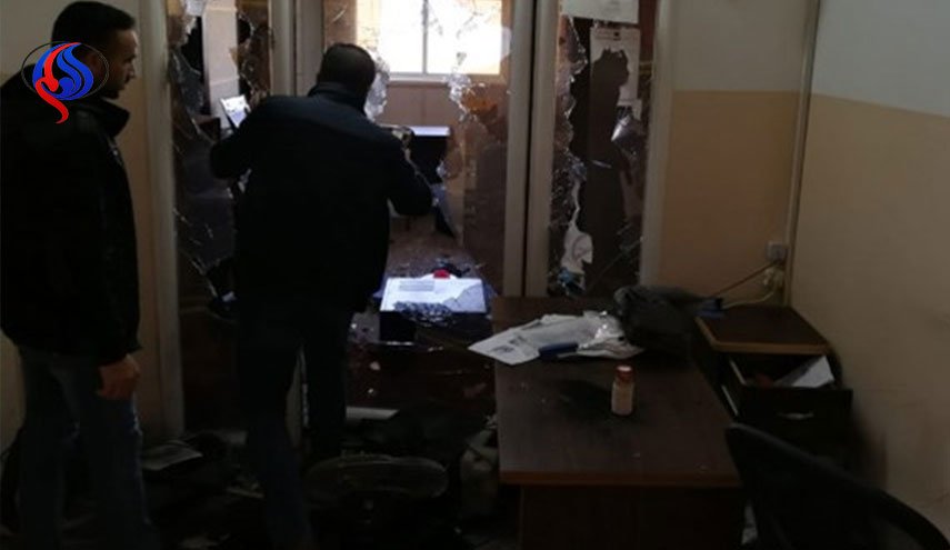 حمله افراد ناشناس به مقر رادیو و تلویزیون غزه