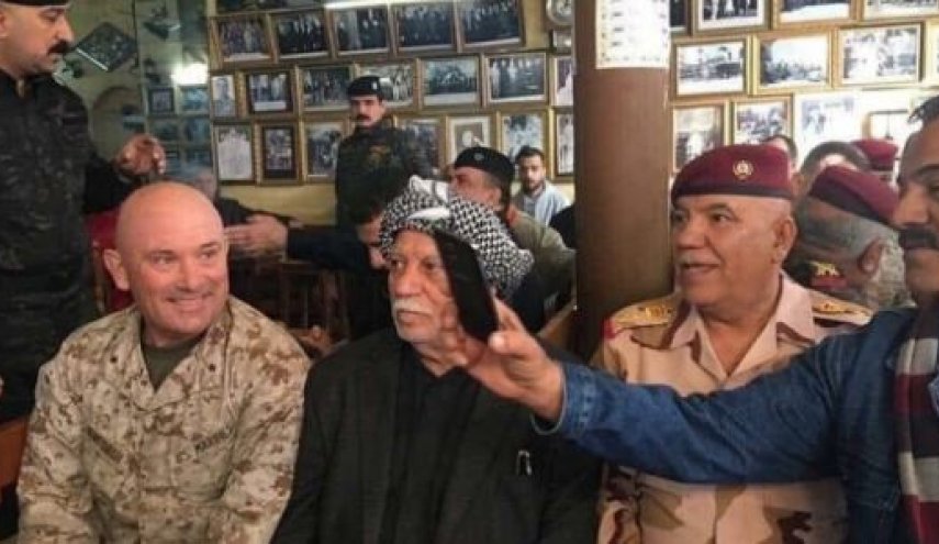 واکنش ائتلاف سائرون به گردش نظامیان آمریکایی در یکی از خیابان های بغداد
