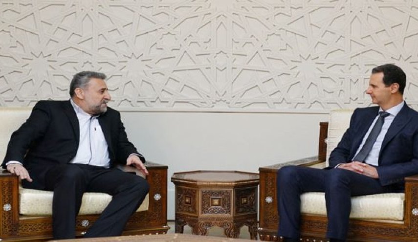 الرئيس الأسد يستقبل الوفد الايراني..هذا ما دار باللقاء