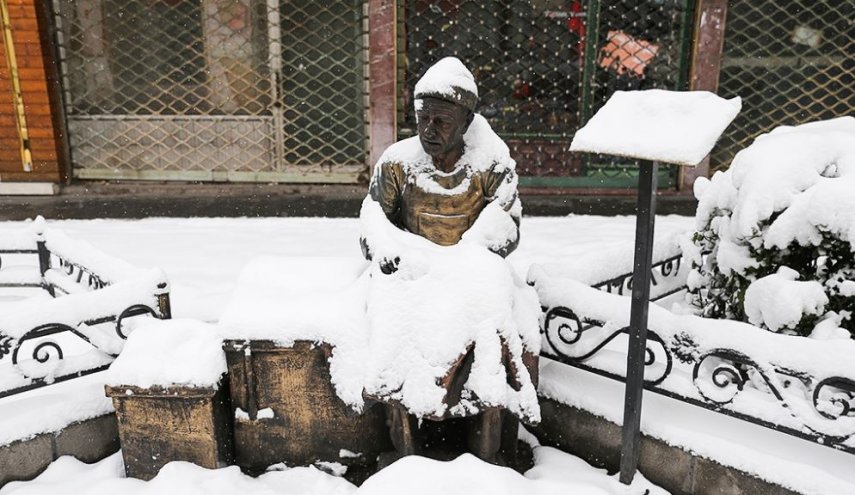 الثلوج تكسو 22 محافظة ايرانية