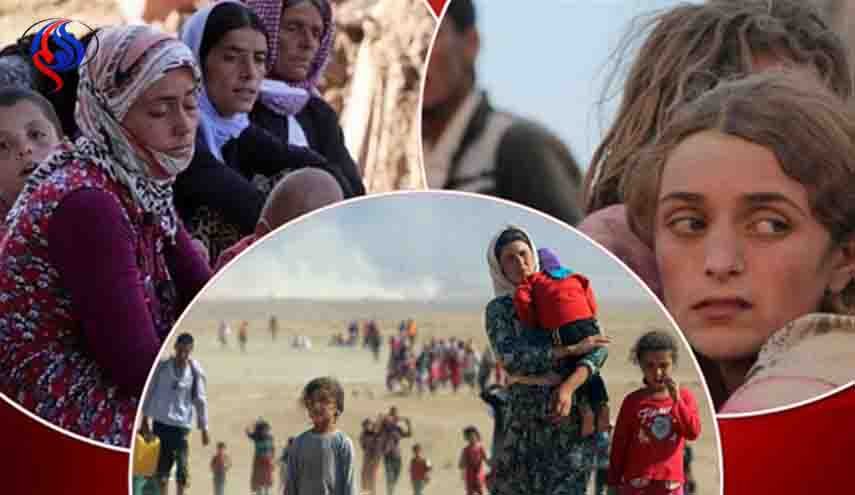 تحرير نساء وأطفال عراقيين من قبضة داعش في سوريا
