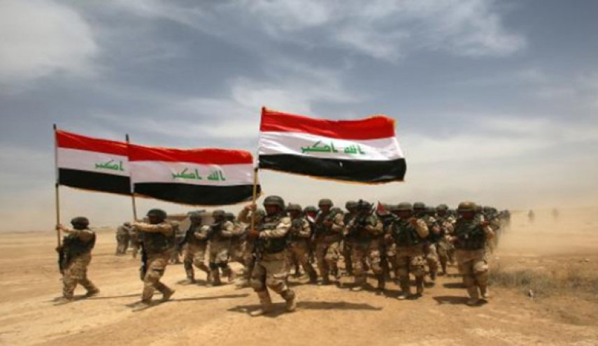 آمادگی نیروهای عراقی در مرز سوریه