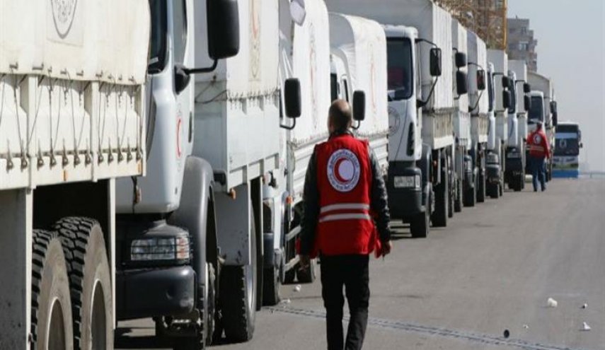 امريكا وقسد تمنعان وصول قافلة مساعدات سورية إلى بلدة هجين 
