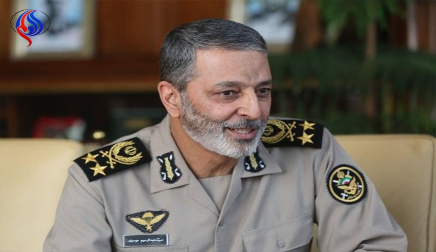 قائد الجيش الايراني: تهديدات الاعداء فارغة