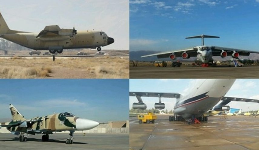 عمليات صيانة اساسية في ايران لاربع طائرات نقل ومقاتلة