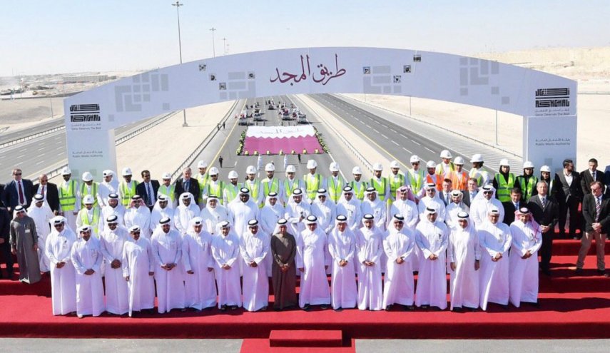 طريق مداري يربط طرق ملاعب كاس العالم في قطر