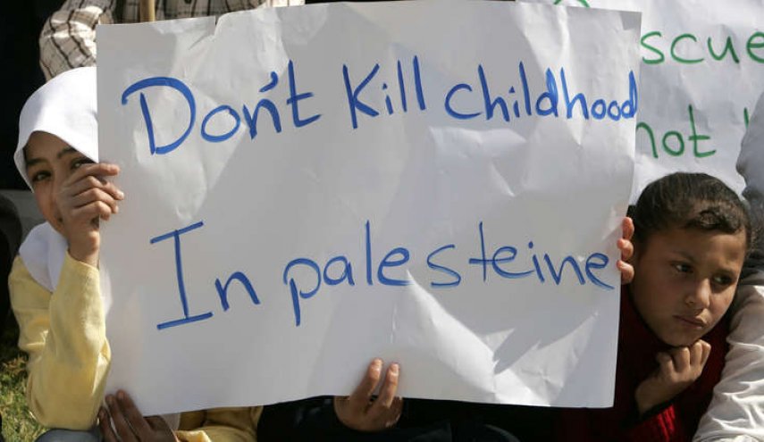 يونيسف تطالب إنهاء عنف الإحتلال ضد الأطفال في فلسطين 