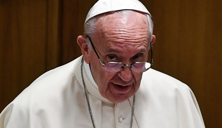 البابا فرنسيس يعرب عن مواساته لذوي ضحايا السيول في ايران