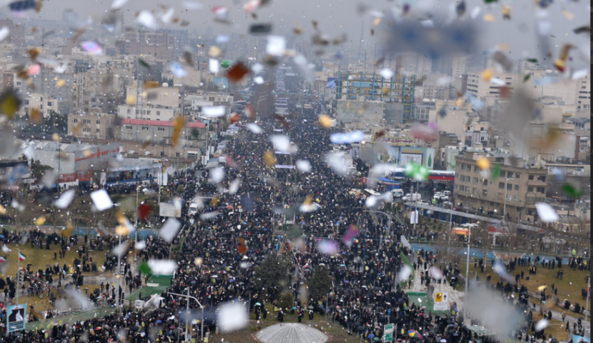  المسيرة الكبرى للاحتفال بانتصار الثورة الاسلامية