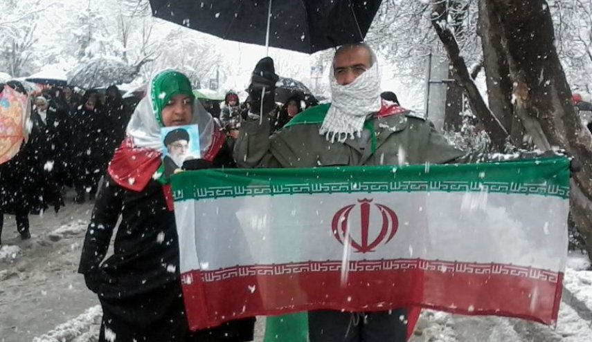 احتفالات الذكرى الأربعين لانتصار الثورة الإسلامية في همدان