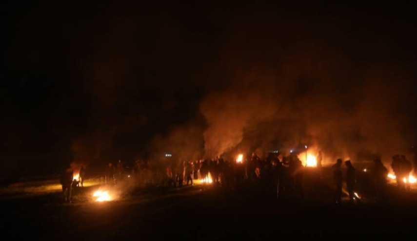 استشهاد فلسطينيين في فعاليات الإرباك الليلي بجباليا 