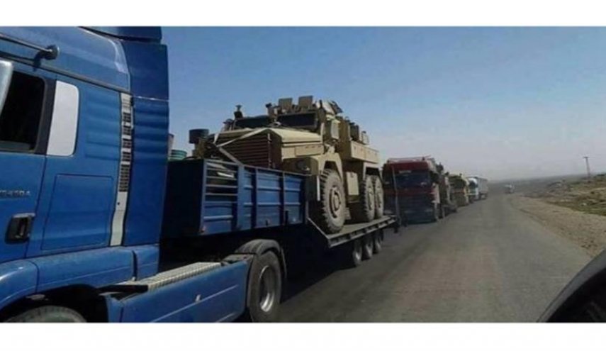 ورود 100 کامیون مشکوک ائتلاف آمریکا از عراق به شرق سوریه
