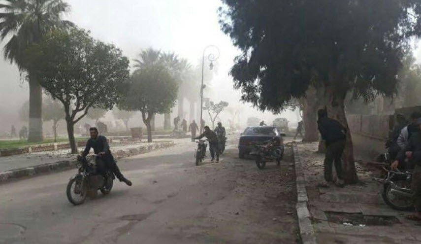 الجماعات الارهابية تحوّل ادلب الى مسرح لانفجارات