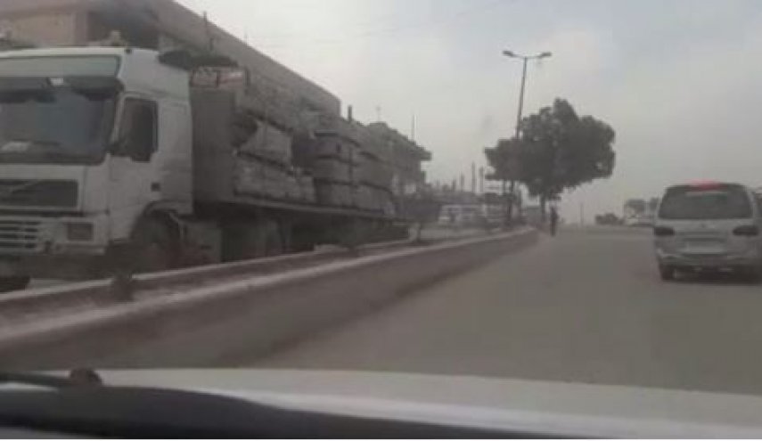 ورود 60 کامیون متعلق به ائتلاف آمریکا به شرق سوریه برای انتقال عناصر داعش
