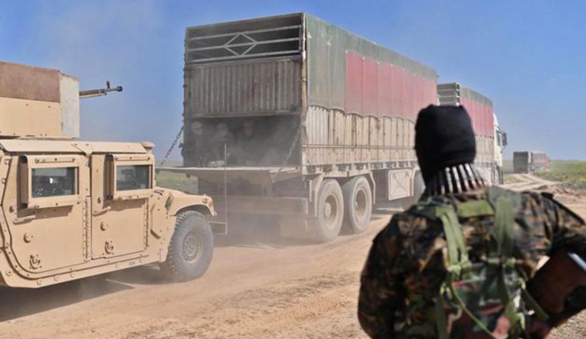 10 کامیون ائتلاف آمریکا حامل عناصر داعش وارد عراق شد