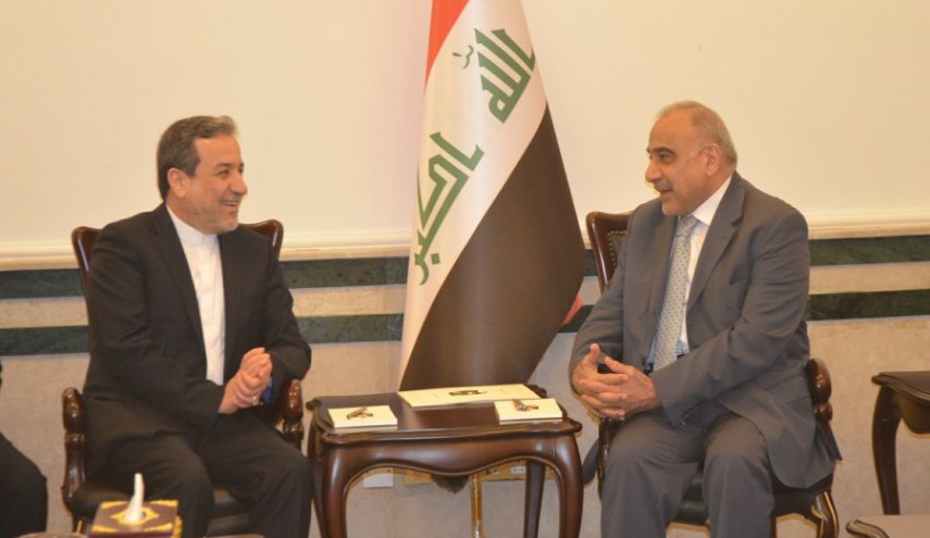 عراقجي یلتقي رئیس وزراء العراق