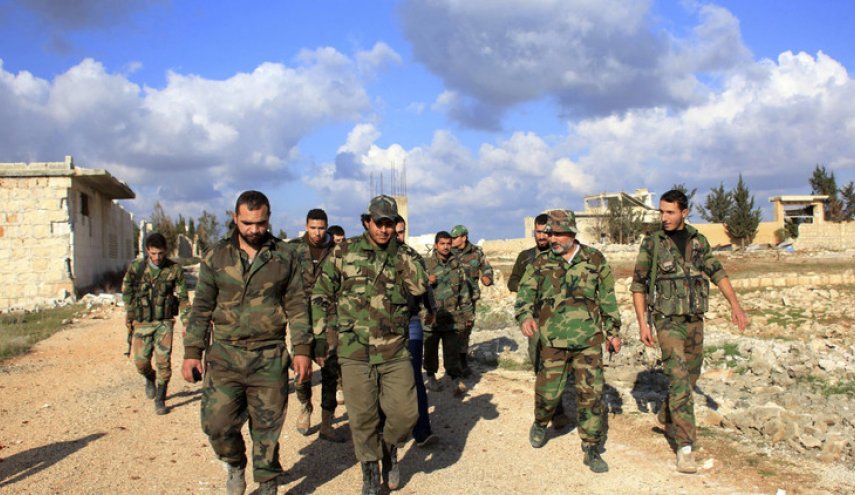 الجيش السوري يدمر اوكار الارهابيين بريف حماة الشمالي