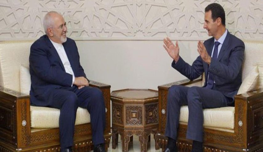 دعوت بشار اسد از ظریف برای سفر به سوریه