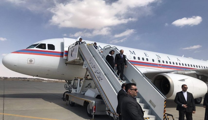 رئيس وزراء ارمينيا يزور محافظة اصفهان وسط ايران