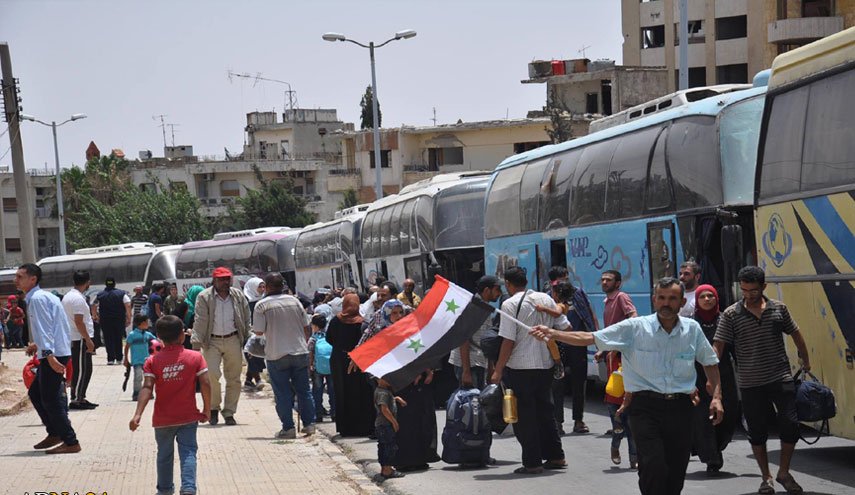 بازگشت  آوارگان سوری از لبنان به وطن خود