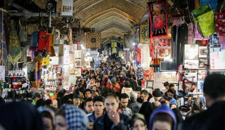 سوق طهران الكبير على أعتاب عيد النوروز 