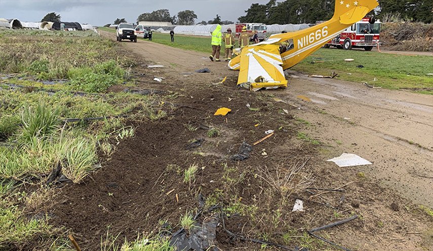 مصرع 5 أشخاص بسقوط طائرة ركاب صغيرة في ولاية فلوريدا