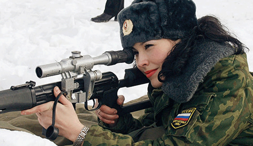 40 ألفا من الحسناوات الروسيات يخدمن في الجيش