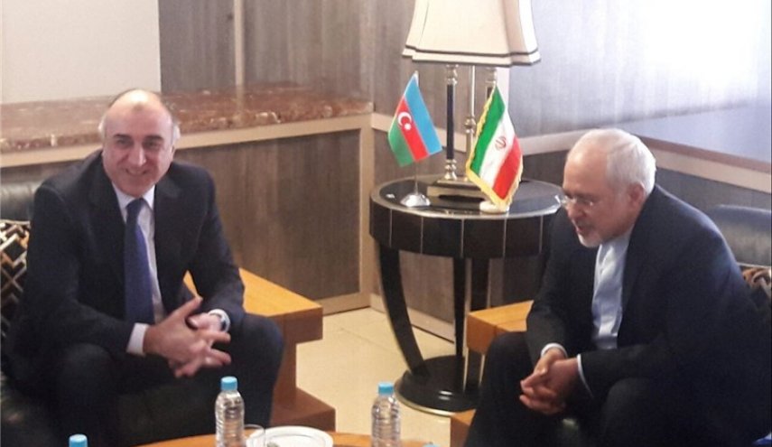 رایزنی ظریف و همتای آذربایجانی در تهران