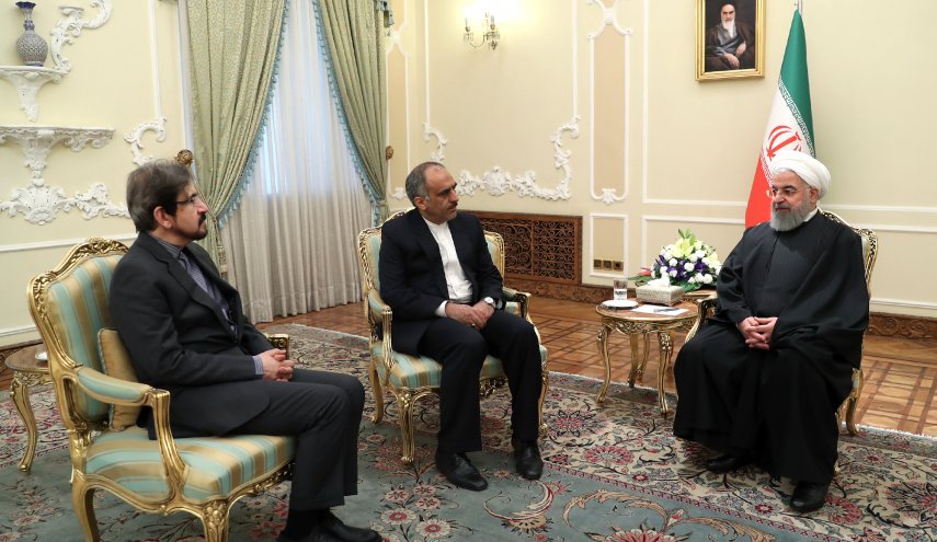 سفرای جدید ایران در فرانسه و تاجیکستان با روحانی دیدار کردند