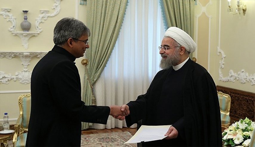 روحاني يشيد بالعلاقات الوطيدة مع الهند ويعتبر ميناء جابهار رمزا للتعاون بين البلدين