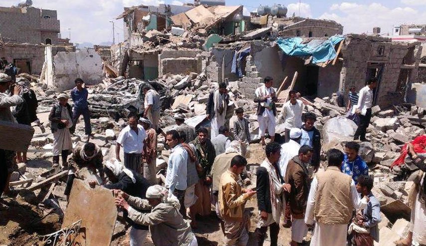 سازمان ملل مسئول جنایت کشتار جمعی در یمن است/ سکوت در برابر حمله هوایی جنگنده های ائتلاف سعودی به شهروندان یمنی